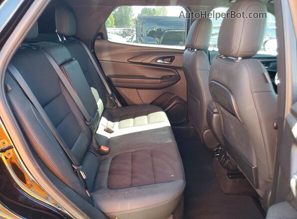 KL79MTSL8MB038510 2021 CHEVROLET TRAILBLAZER Black Widok wnętrza z tyłu