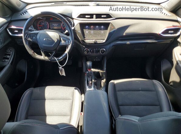 KL79MTSL8MB038510 2021 CHEVROLET TRAILBLAZER Black Widok deski rozdzielczej
