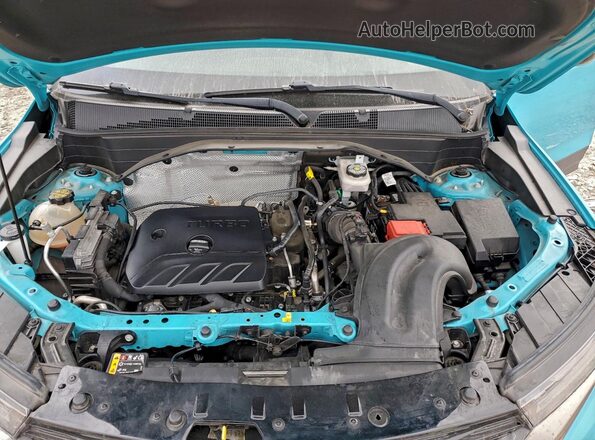 KL79MTSL8MB073760 2021 CHEVROLET TRAILBLAZER Turquoise Vista interior trasera
