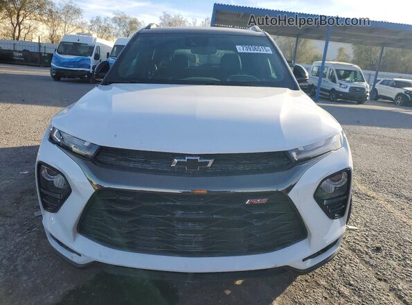 KL79MTSL8MB161725 2021 CHEVROLET TRAILBLAZER White წინა ხედი