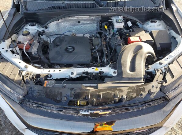 KL79MTSL8MB161725 2021 CHEVROLET TRAILBLAZER White ძრავის განყოფილების ხედი
