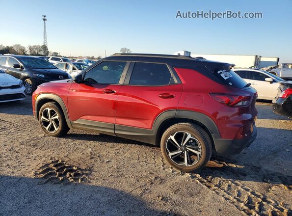 KL79MTSL8NB043238 2022 CHEVROLET TRAILBLAZER Красный Задняя левая четверть