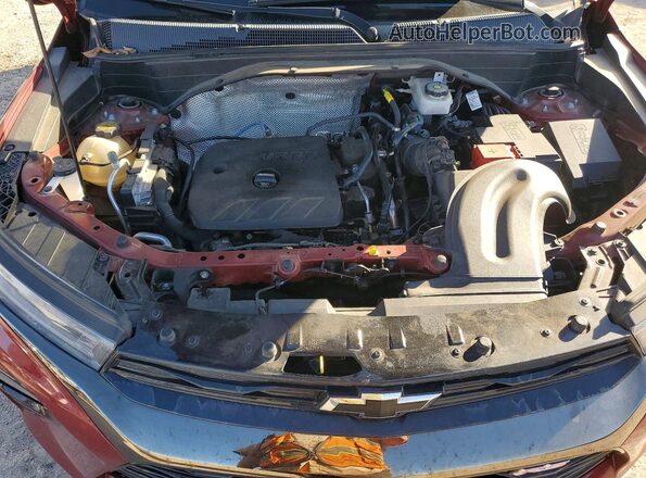 KL79MTSL8NB043238 2022 CHEVROLET TRAILBLAZER Красный Вид подкапотного пространства
