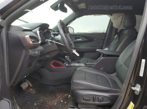 KL79MUSL0MB069630 2021 CHEVROLET TRAILBLAZER Black Вид салону спереду