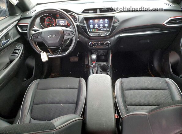 KL79MUSL0MB069630 2021 CHEVROLET TRAILBLAZER Black Вид панелі приладів