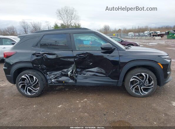 KL79MUSL0SB009845 2025 CHEVROLET TRAILBLAZER Black უკანა სალონის ხედი