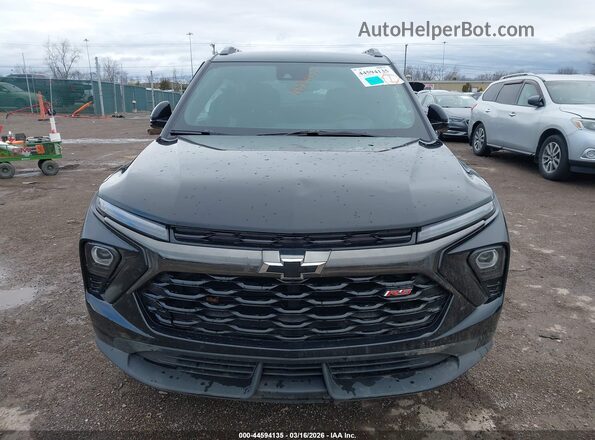 KL79MUSL0SB009845 2025 CHEVROLET TRAILBLAZER Black ხელსაწყოთა პანელის ხედი