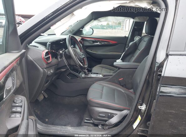 KL79MUSL0SB009845 2025 CHEVROLET TRAILBLAZER Black წინა სალონის ხედი