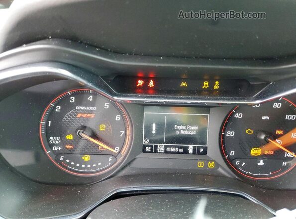 KL79MUSL1PB108018 2023 CHEVROLET TRAILBLAZER Black Սարքավորումների վահանակի տեսք