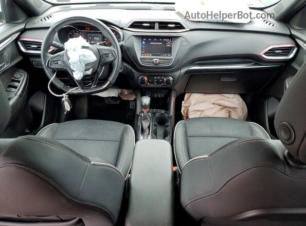 KL79MUSL1PB108018 2023 CHEVROLET TRAILBLAZER Black Առջևի վահանակի տեսք