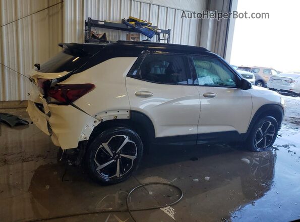 KL79MUSL1PB145151 2023 CHEVROLET TRAILBLAZER Белый Задняя правая четверть