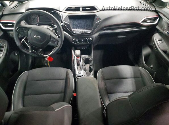 KL79MUSL1PB145151 2023 CHEVROLET TRAILBLAZER Белый Вид панели приборов