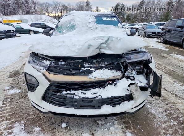 KL79MUSL3MB122241 2021 CHEVROLET TRAILBLAZER White Вид спереду