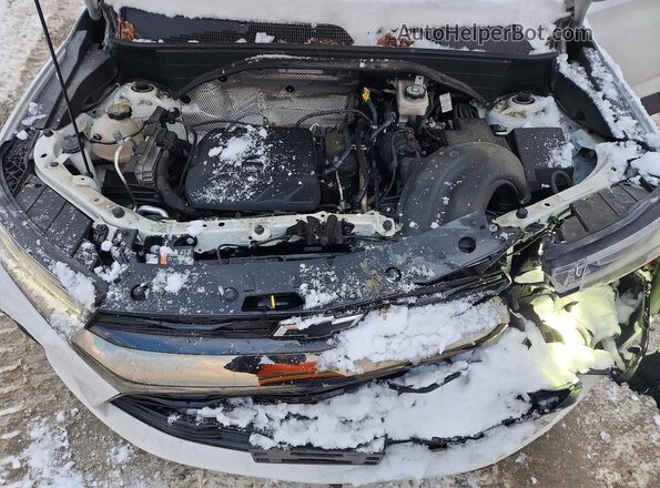KL79MUSL3MB122241 2021 CHEVROLET TRAILBLAZER White Вид підкапотного простору