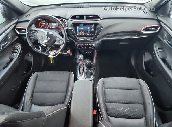 KL79MUSL3MB122241 2021 CHEVROLET TRAILBLAZER White Вид панелі приладів