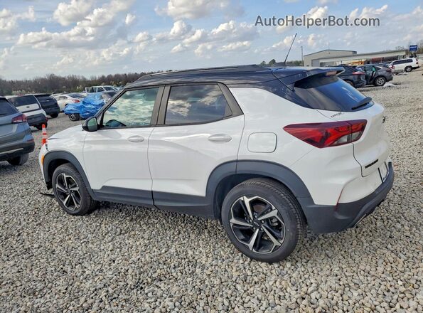 KL79MUSL5MB007057 2021 CHEVROLET TRAILBLAZER White Tył lewy