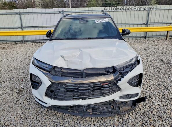 KL79MUSL5MB007057 2021 CHEVROLET TRAILBLAZER White Widok z przodu