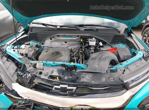 KL79MUSL7MB057099 2021 CHEVROLET TRAILBLAZER Бирюзовый Вид сзади