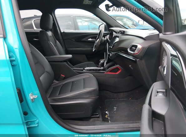 KL79MUSL7MB057099 2021 CHEVROLET TRAILBLAZER Бирюзовый Вид салона спереди