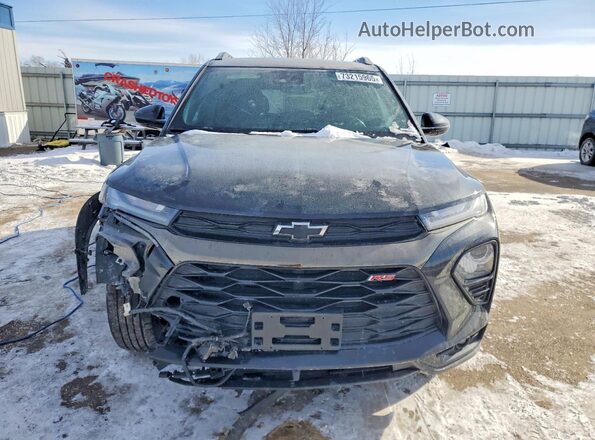 KL79MUSL8MB026489 2021 CHEVROLET TRAILBLAZER Black Вид спереду