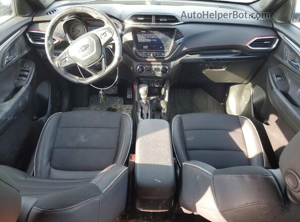 KL79MUSL8MB026489 2021 CHEVROLET TRAILBLAZER Black Вид панелі приладів
