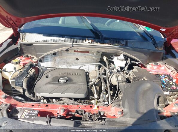 KL79MUSL9NB076299 2022 CHEVROLET TRAILBLAZER Красный Вид сзади