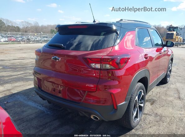 KL79MUSL9NB076299 2022 CHEVROLET TRAILBLAZER Красный 