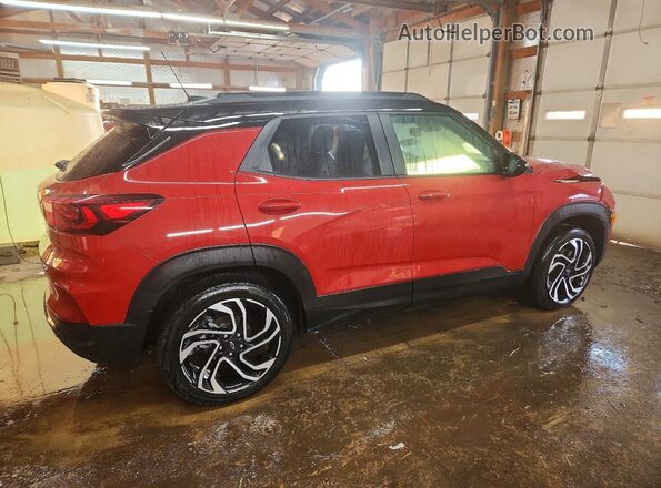 KL79MUSL9TB032736 2026 CHEVROLET TRAILBLAZER Red Rear right