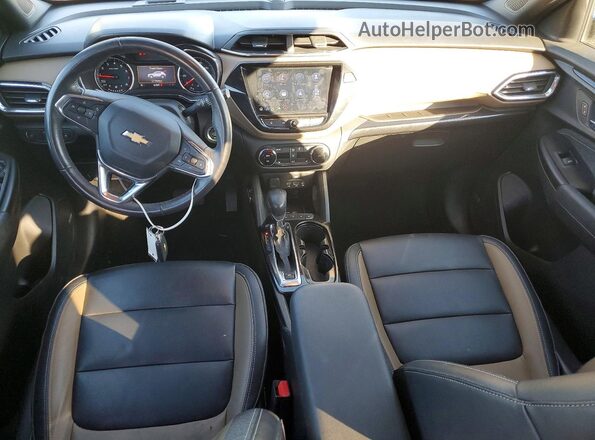 KL79MVSL4MB053582 2021 CHEVROLET TRAILBLAZER Tan Вид панелі приладів