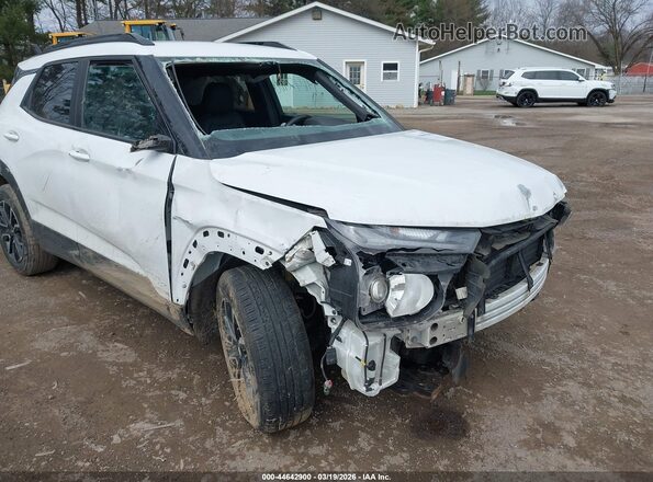 KL79MVSL4NB035522 2022 CHEVROLET TRAILBLAZER White წინა ხედი