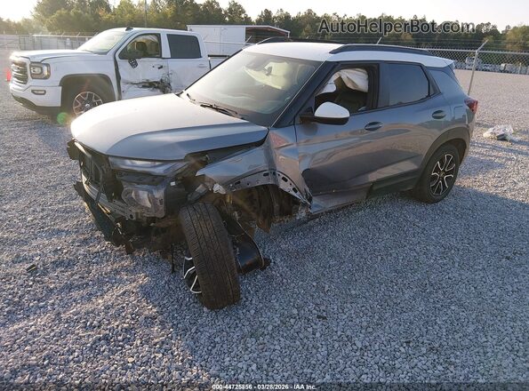 KL79MVSL4PB099658 2023 CHEVROLET TRAILBLAZER Silver Передня ліва чверть