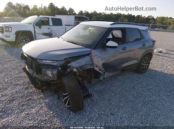 KL79MVSL4PB099658 2023 CHEVROLET TRAILBLAZER Silver Вид спереду