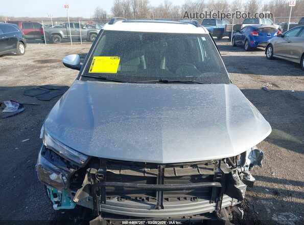 KL79MVSL9PB201648 2023 CHEVROLET TRAILBLAZER Gray Instrument cluster view