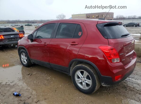 KL7CJKSB0MB319653 2021 CHEVROLET TRAX Maroon 