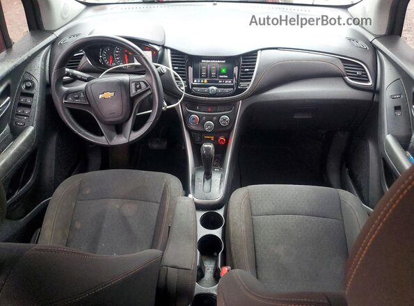 KL7CJKSB0MB319653 2021 CHEVROLET TRAX Maroon 
