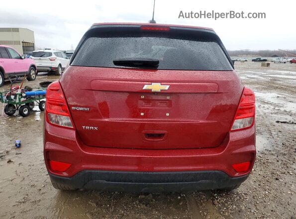 KL7CJKSB0MB319653 2021 CHEVROLET TRAX Maroon 