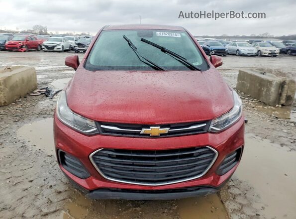 KL7CJKSB0MB319653 2021 CHEVROLET TRAX Maroon 