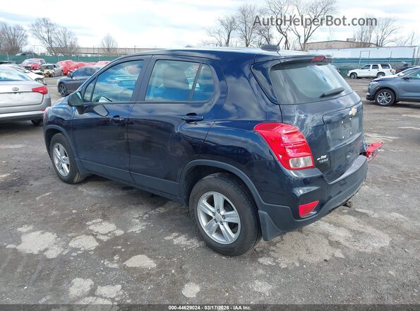 KL7CJKSB2MB315474 2021 CHEVROLET TRAX Синий Задняя левая четверть