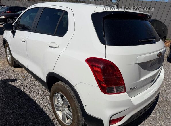 KL7CJKSB3MB302927 2021 CHEVROLET TRAX White უკანა მარჯვენა