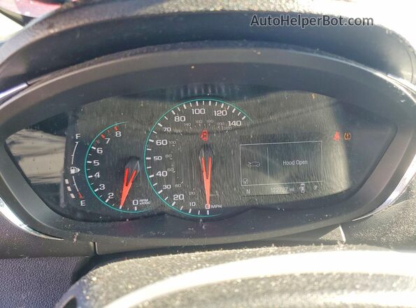 KL7CJKSB5MB313749 2021 CHEVROLET TRAX Черный Вид щитка приборов