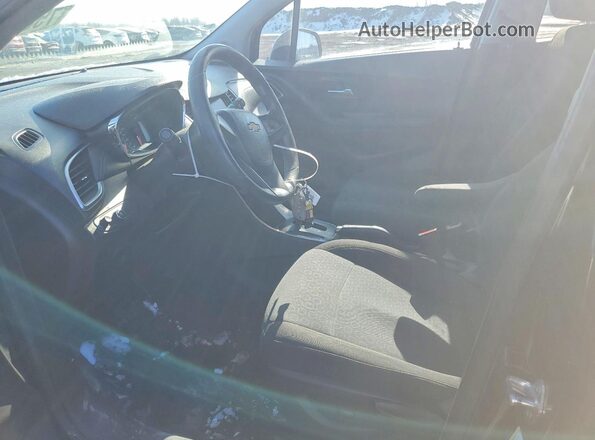 KL7CJKSB5MB313749 2021 CHEVROLET TRAX Черный Вид салона спереди
