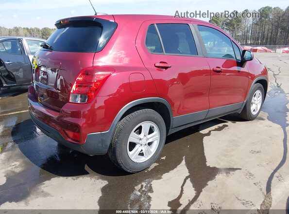 KL7CJKSB5MB331488 2021 CHEVROLET TRAX Red Հետևի աջ