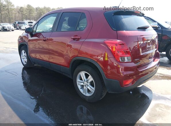 KL7CJKSB5MB331488 2021 CHEVROLET TRAX Red Հետևի ձախ