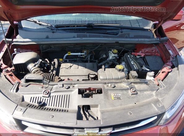 KL7CJKSB5MB331488 2021 CHEVROLET TRAX Red Հետևի տեսք