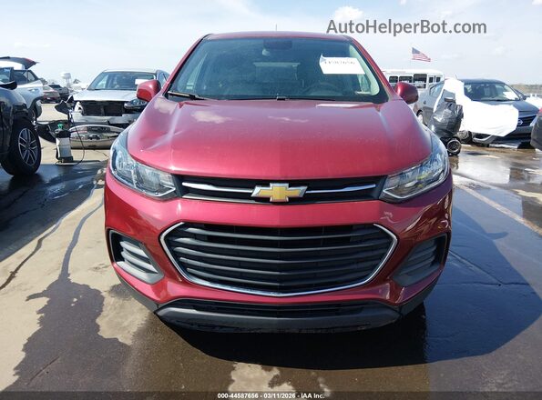 KL7CJKSB5MB331488 2021 CHEVROLET TRAX Red Սարքավորումների վահանակի տեսք