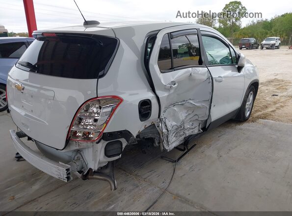 KL7CJKSM0NB524148 2022 CHEVROLET TRAX Белый Задняя правая четверть