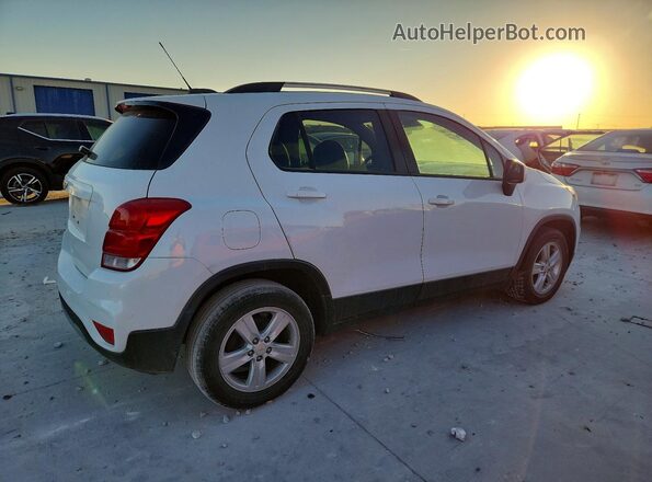 KL7CJLSB0MB331677 2021 CHEVROLET TRAX White უკანა მარჯვენა