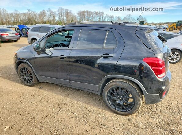 KL7CJLSB1MB308585 2021 CHEVROLET TRAX Black Հետևի ձախ