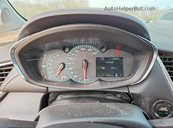 KL7CJLSB1MB308585 2021 CHEVROLET TRAX Black Սարքավորումների վահանակի տեսք