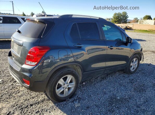 KL7CJLSB2MB326657 2021 CHEVROLET TRAX Угольный Задняя правая четверть